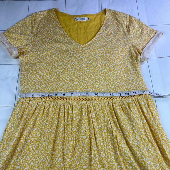 Carve Designs Yellow Floral Dress - Picture 9 of 15